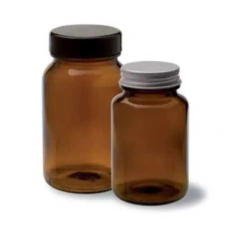 Bouteille en verre Simonetta Bouchon large en plastique avec joint 250 ml