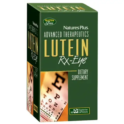Nature's Plus Lutéine Rx-Eye Complément Alimentaire 60 Gélules