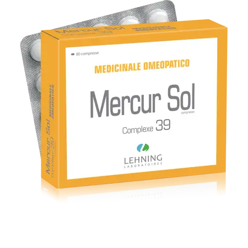 Lehning Mercur Sol Complexe 39 Complément Alimentaire 80 Comprimés