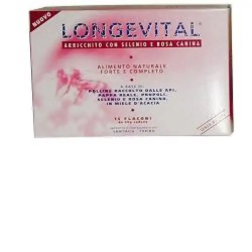 Sanitalia Longevital Forte Complément Alimentaire 15 Ampoules De 30g