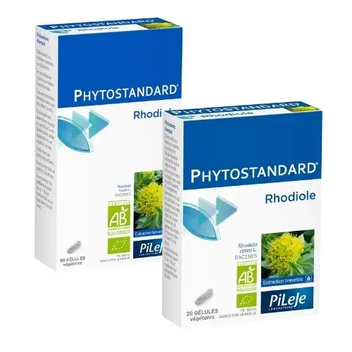PHYTOSTANDARD Rhodiole 20 gélules Pileje