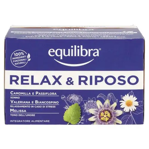 Tisane Relax & Riposos Equilibra® 15 Filtres