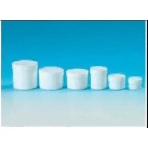 Pot Blanc Avec Bouchon À Visser 200ml 10 Pièces