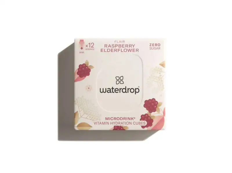 Microdrink Flair Framboise Fleur de Sureau - 12 cubes