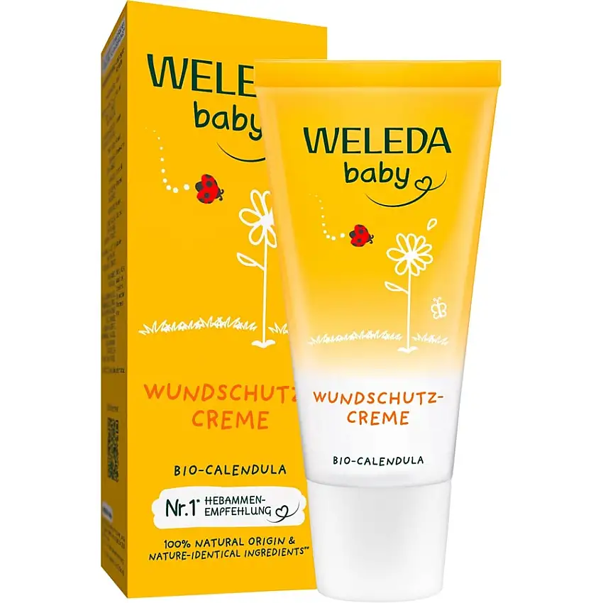 WELEDA Bébés & enfantsSoigne & protège la peau de bébé contre les irritations dans la zone des couches
