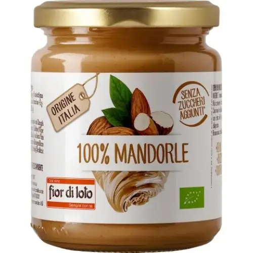 Fior Di Loto Crème 100% Amandes Grillées 200g