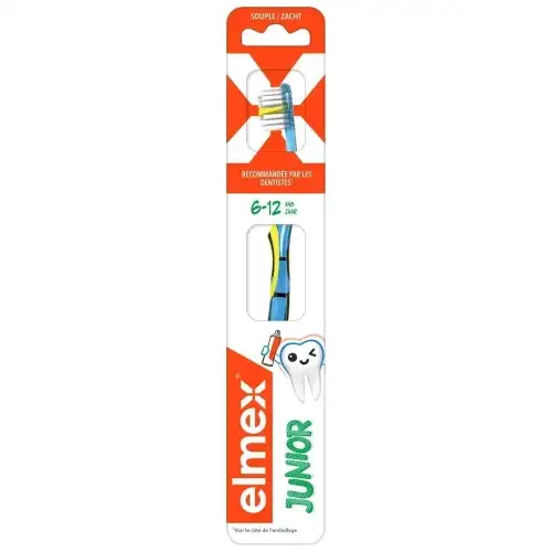 ELMEX - Brosse à dents Souple Junior 6-12 ans