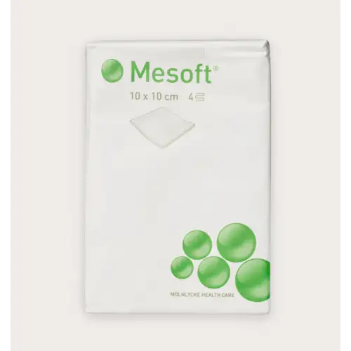 Mölnlycke® Mesoft® Écouvillons Et Comprimés Stériles Taille 10x10cm 150 Pièces