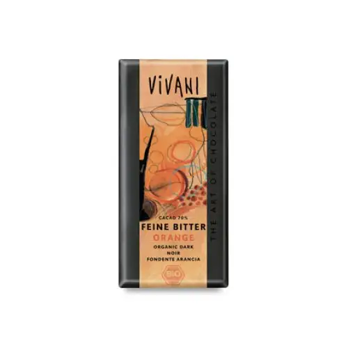 Baule Volante Chocolat Noir Orange Bio 100g