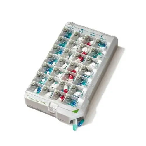 Pilulier hebdomadaire classique Pilbox