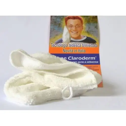 Gant nettoyant pour le visage Akne Claroderm