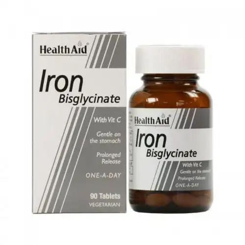 Health Aid Hierro Biglicinate 30 Mg 30 Comp