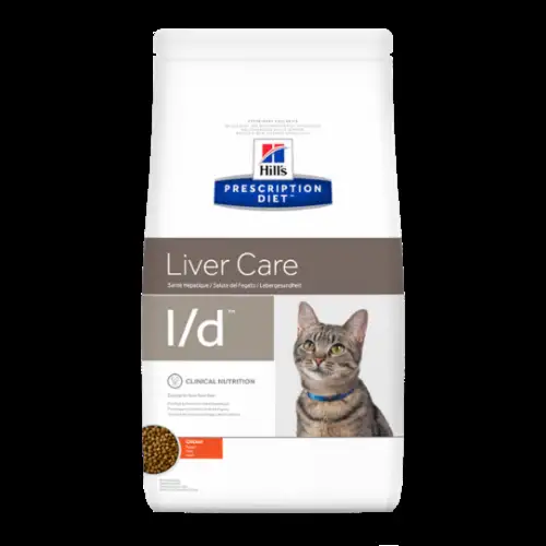 Hill's Prescription Diet Feline l/d Soin du Foie 1,5kg
