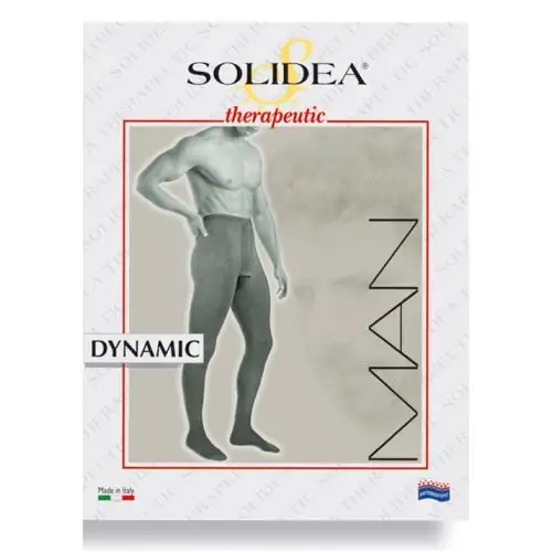 Soliea Dynamic Collant Thérapeutique Homme CCL1 Bout Ouvert Noir Couleur Taille ML