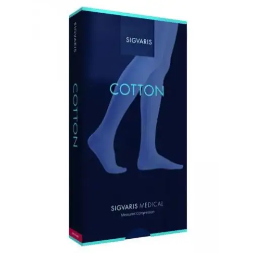 Sigvaris Coton Mi-Bas Bout Fermé CL.C 2 Couleur Nature Taille L