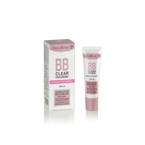 IncaRose Bb Clear Hyaluronic Spf25 Soin Visage Léger 30 ml