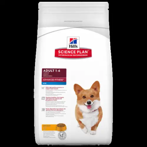 Hill's Science Plan Advanced Fitness Canine Adult Mini Size avec Poulet 2,5kg