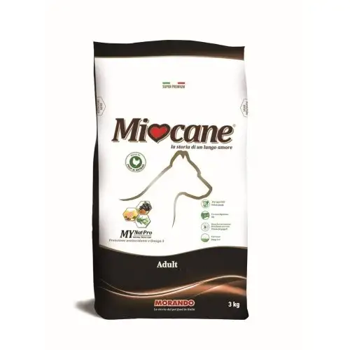 Miocane Adult 0,5 Agneau Et Riz Croquettes Pour Chiens 3kg