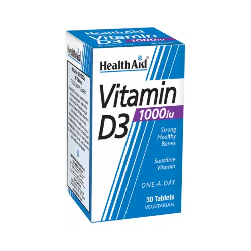 Health Aid Vitamine D3 1 000 Ui 30 Comp