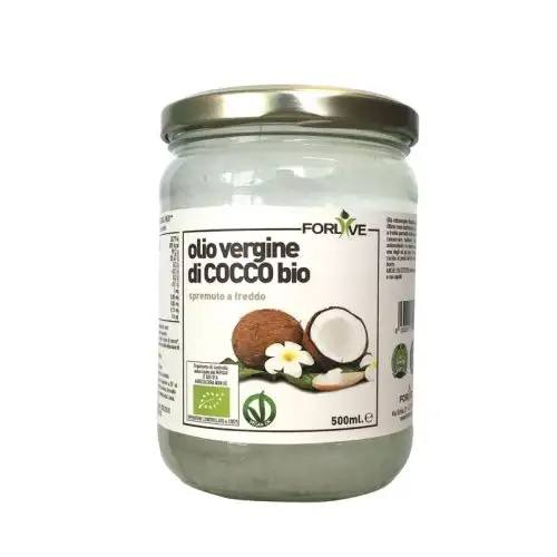 ForLive Huile de Coco Bio Pressée à Froid 500ml