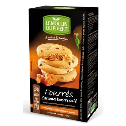 Le Moulin Du Pivert Biscuits Pépites Biscuits Chocolat et Noisettes Bio 175g
