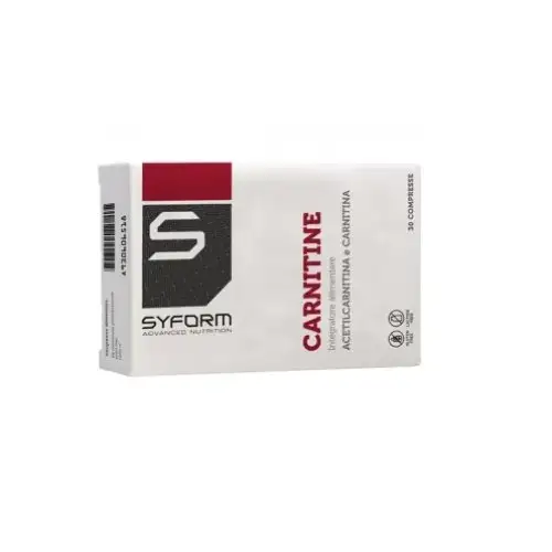 Syform Carnitine Complément Alimentaire 30 Comprimés