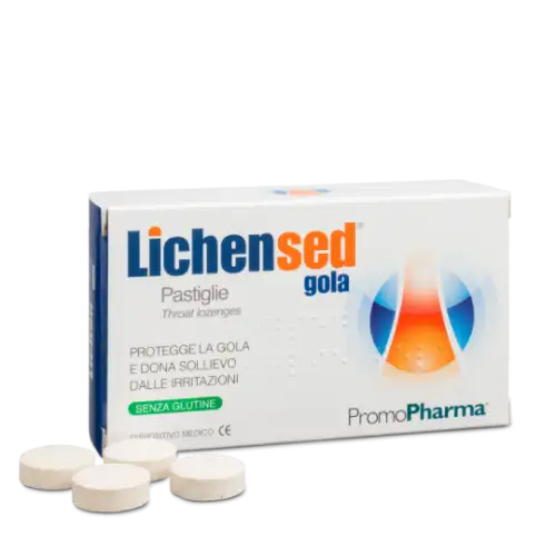 PromoPharma Comprimés Gorge Lichensée 20 Comprimés
