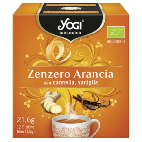 Yogi Tea Yogi Jengibre-Vainilla-Naranja 2g X 17 Bolsitas
