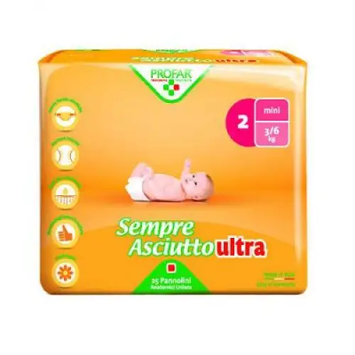 Profar Always Dry Ultra Mini Taille 3 / 6Kg