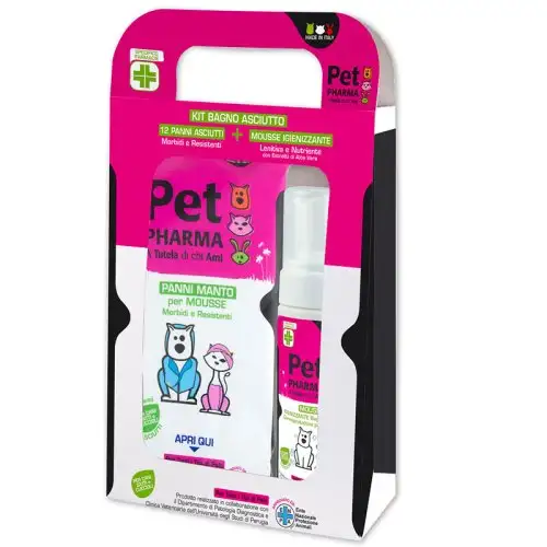 Kit de bain sec Pet In Pharma