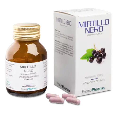 PromoPharma Complément Alimentaire Monoconcentré Myrtille 50 Gélules