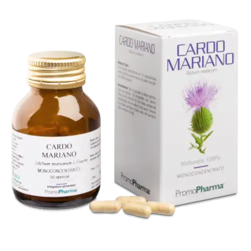 PromoPharma Cardo Mariano Monoconcentrato Complément Alimentaire 50 Gélules