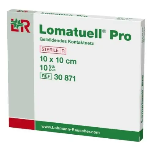 Lohmann & Rauscher Lomatuell Pro Filet de contact gélifiant 10x10cm 10 pièces