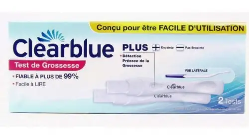 CLEARBLUE PLUS Test de Grossesse CLASSIQUE (2 tests)