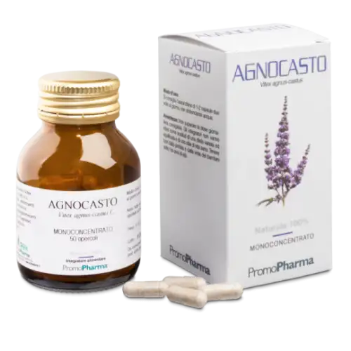 PromoPharma Agnocasto Monoconcentrato Complément Alimentaire 50 Gélules