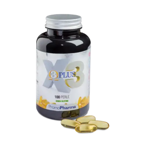 PromoPharma X 3 Plus Omega3 Complément Alimentaire 100 Perles