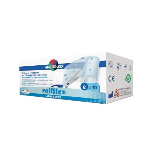 Master-Aid® Rollflex® Acqua-Stop Protection Auto-Adhésive m 10 x 10 cm