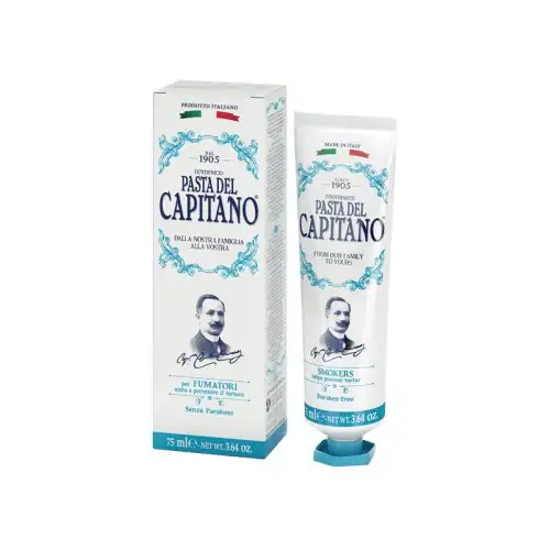 Dr. Ciccarelli Pasta Del Capitano Since 1905 Dentifrice Pour Fumeurs 25 ml