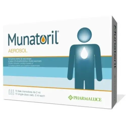 Pharmaluce Munatoril Aérosol Dispositif Médical 15 Flacons x2ml
