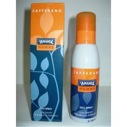 L'Amande Homme Déodorant Spray Safran 125ml