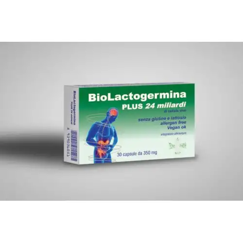 TechnoBioPharma Biolactogermina Plus 24 Milliards Complément Alimentaire 30 Gélules