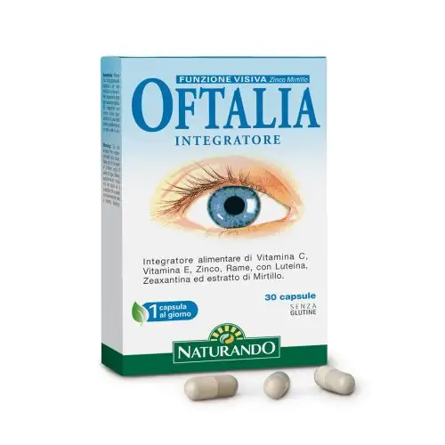 Naturando Oftalia Complément Alimentaire 30 Gélules