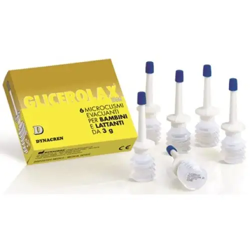 Dynacren Gliceolax Enfants Micro lavements 6x3g