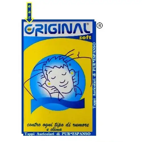 Panaceuthika Ear Original Bouchons d'oreille 20 pièces