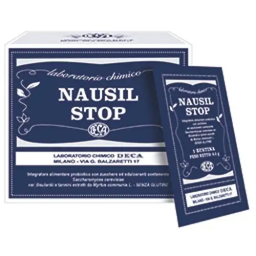 Deca Chemical Laboratory Nausil Stop Complément Alimentaire 12 Sachets