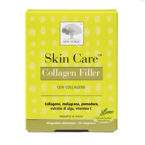 New Nordic Skin Care Collagen Filler Complément Alimentaire 60 Comprimés