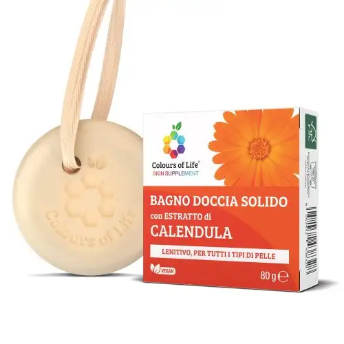 Gel Douche Couleur Unie Calendula Couleurs De La Vie 80g