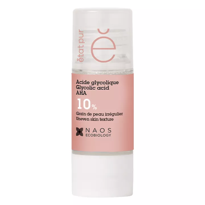 État Pur Actif Pur Acide Glycolique 10% 15 ml