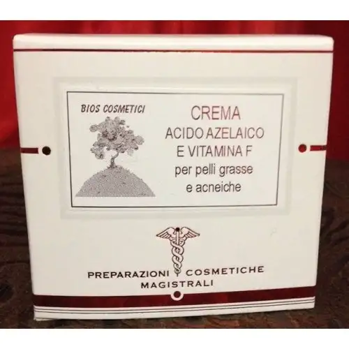 Bios Cosmetici Crème Acide Azélaïque Vitamine F Peaux Grasses et Acnéiques 50 ml
