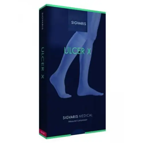 Sigvaris Ulcer X Traitement des Ulcères Veineux des Membres Inférieurs Couleur Beige Taille XXL Kit